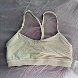 Lululemon mint green flow y bra
